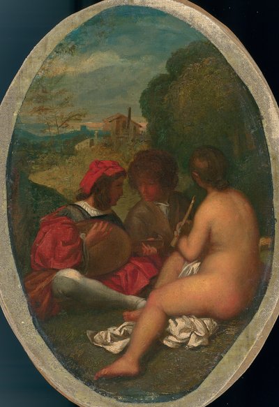 Le Concert Champetre, after Titian by William Etty